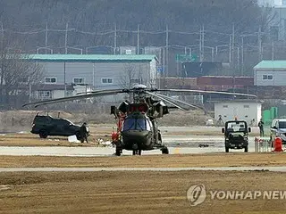 韓國軍用直升機與無人機相撞後起火；無人傷亡