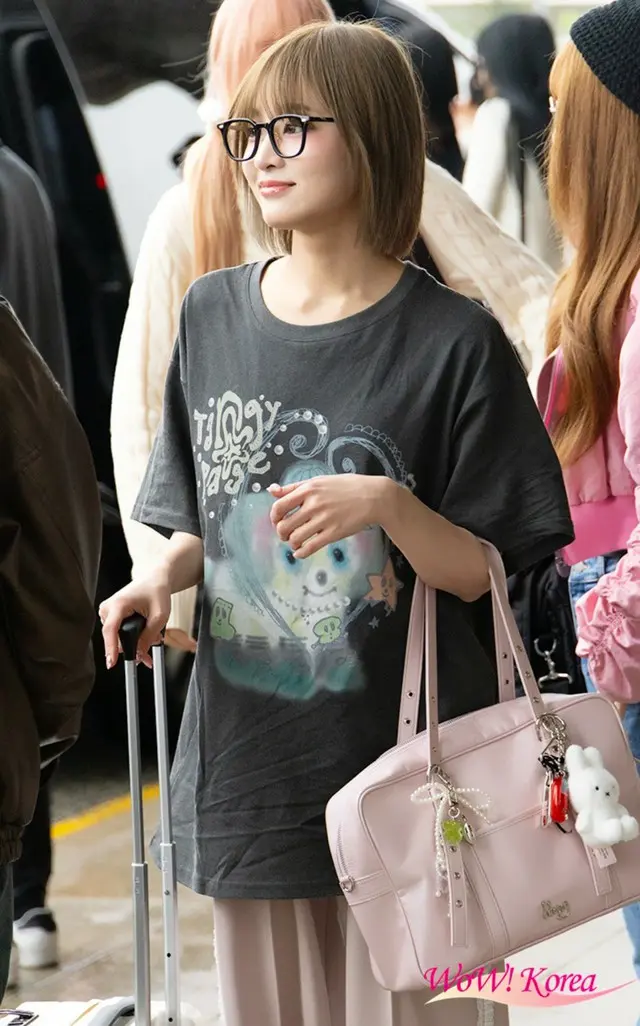 【空港ファッションレポ】「ME:I」、韓国での活動を終えて日本に向けて出発5