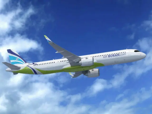 釜山航空一架客機從金海機場起飛後不久遭遇鳥擊，被迫返航