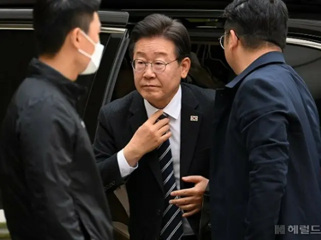 民主黨總統候選人李在明表示，前總理韓德洙的總統競選「是否值得花點時間反思一下自己？」（韓國）