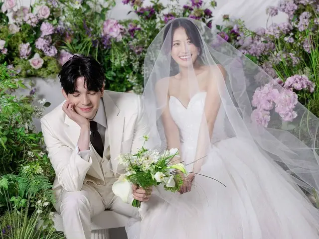 《非常相遇》的Robin和《女子組合》的金瑞英今天（3日）結婚了…恭喜一波