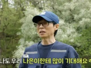 “如果你要拍照的話你會做什麼？”劉在石談及自己的孩子時表示：“我對女兒期望很高，但對兒子的期望不高。”
