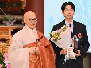 「我皈依是為了妻子的家人」…李升基榮獲曹溪寺佛教信徒大獎