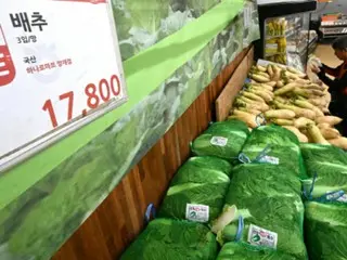1-3月韓國泡菜進口量創歷史新高…異常天氣和韓元疲軟可能是罪魁禍首