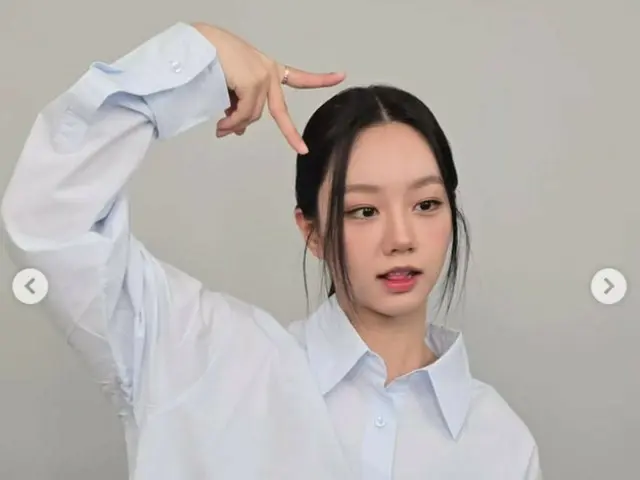 惠利 (Girl's Day) 僅用襯衫和馬尾辮重新展現美麗…照片曝光