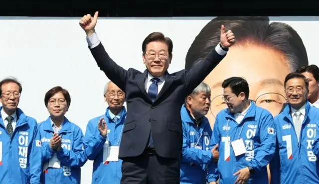 李在明、共に民主党大統領選候補