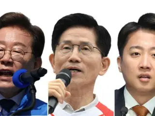 民主黨候選人李在明的支持率為49.2%，差距超出了誤差範圍（韓國）