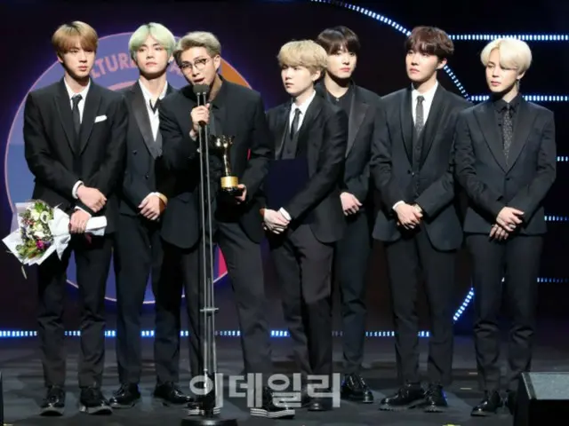 「BTS」和「Edaily文化獎」早早引起關注