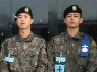 BTS 成員 RM 和 V 服完兵役後將退役