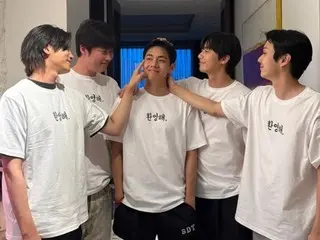 “BTS”V為樸敘俊、樸炯植、崔宇植舉辦退伍歡迎會…“King回來了”