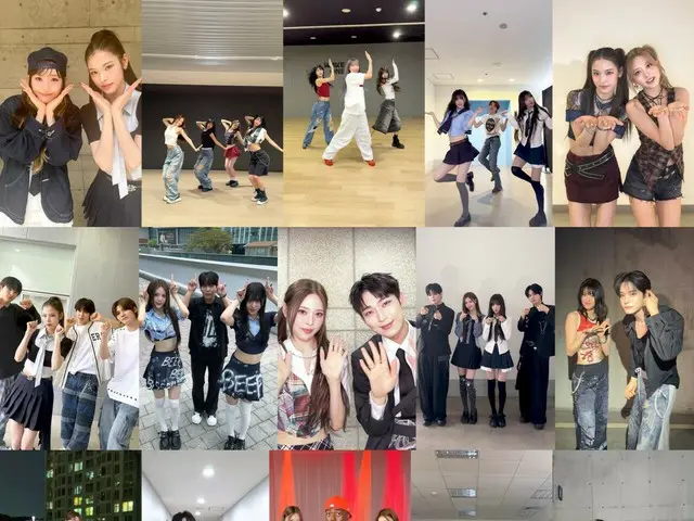 池昌旭、ENHYPEN的善宇、ATEEZ的鐘浩等人參加...izna“BEEP”挑戰接力賽中的新鮮化學反應