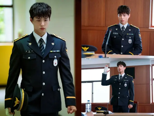 パク・ボゴム、「グッドボーイ」で懲戒委員会出席…制服姿で決然とした眼差し