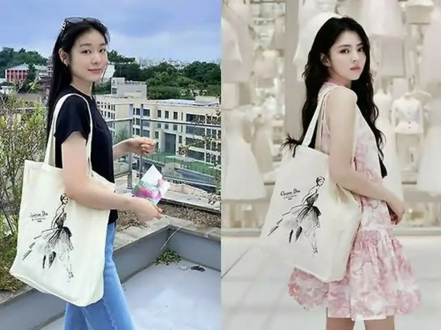 元フィギュアスケート韓国代表キム・ヨナ、女優ハン・ソヒらが着用したブランドのエコバックが話題を集めている。