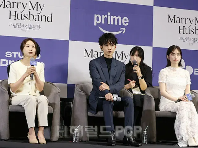 [照片] 佐藤健與小柴風香出席日版《嫁給我吧老公》製作發表會