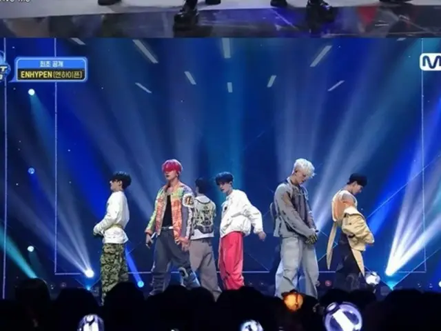 主宰《M COUNTDOWN》的嘻哈魅力“ENHYPEN”…以《Outside》證明自己是“表演王者”