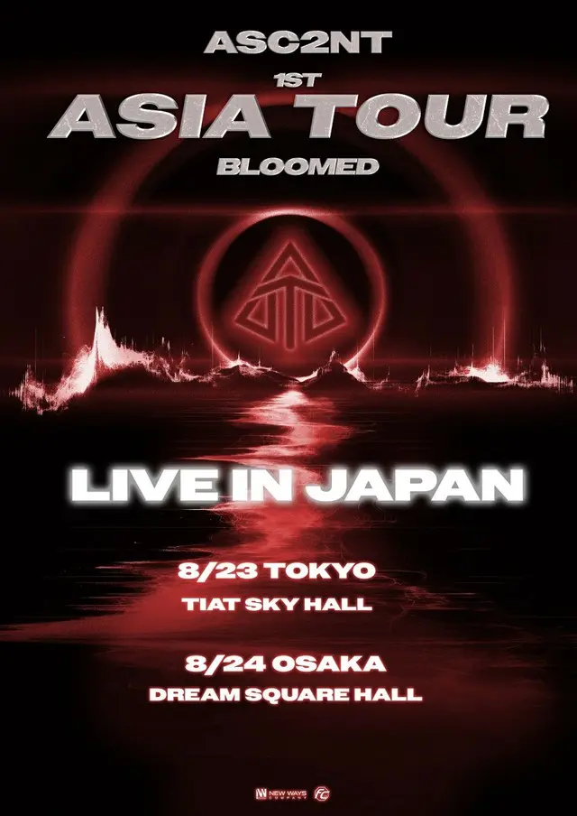 「ASC2NT」、初のアジアツアー日本公演が決定！8月東京と大阪で全4公演開催
