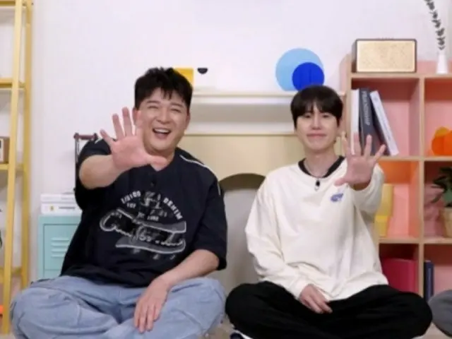 SUPER JUNIOR 的圭賢和神童，很難相信他們是一個出道這麼久的組合…他們是不是太尷尬了？
