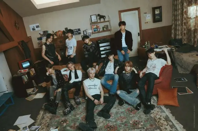 「TREASURE」、3rdミニアルバム「LOVE PULSE」団体ビジュアルイメージ公開…強烈なオーラ