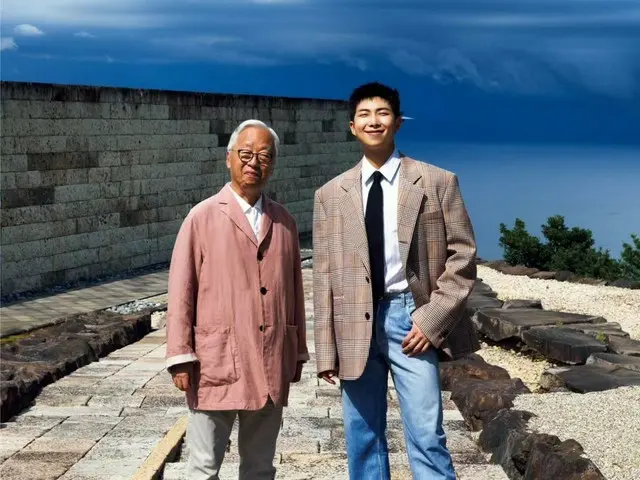 “BTS”RM 與當代藝術家杉本博司一起登上日本雜誌封面......“通過藝術產生共鳴”