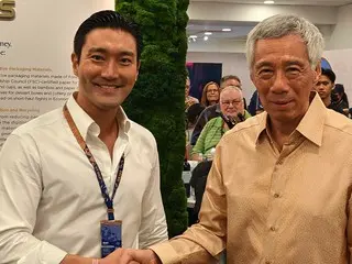 《SUPER JUNIOR》始源與新加坡總理握手「很榮幸見到您」…全球網路王