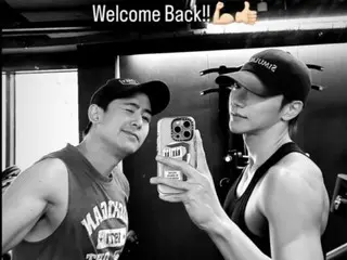 《2PM》Nichkhun，團隊訓練…與Jun.K、燦盛在健身房自拍