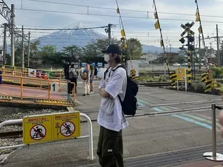 演員李敏鎬分享他的日本之旅回憶…以富士山為背景