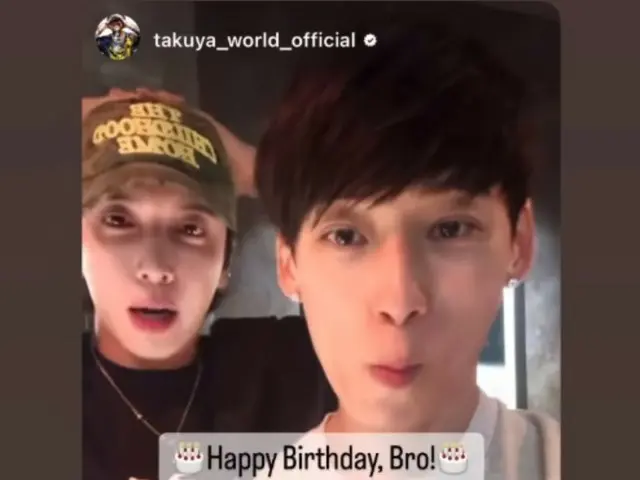 《CNBLUE》鄭容並向《UVERworld》TAKUYA 慶生致以「謝謝」！