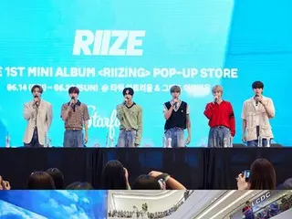 「RIIZE」首張迷你專輯《RIIZING》發售紀念快閃店大獲成功...粉絲簽名會也成為熱門話題