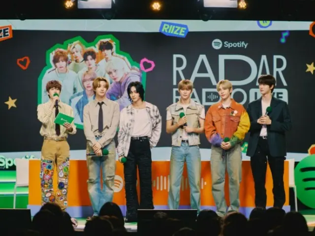 「RIIZE」首次攜手Spotify「RADAR Radio Live」現場活動圓滿結束