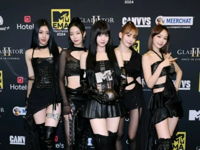 「LE SSERAFIM」成為第一個在「2024 MTV EMA」上進行個人舞台表演並獲獎的 K-POP 女團