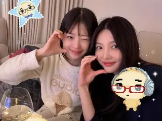 「RedVelvet」JOY 與「IVE」Ray 過年約會…「又一個可愛的女孩挨著一個可愛的女孩」