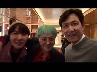 G-DRAGON（BIGBANG）在李正面前模仿《魷魚遊戲》的演唱...與“BTS”J-HOPE的幸福三人照（附視頻）