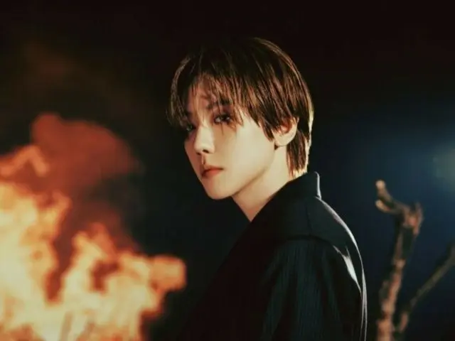 EXO 的 Baekhyun 捕捉了他所有的時間......為他的新專輯“Essence of Reverie”揭曉首批強烈而自然的概念照片