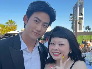 2PM 成員 Tacyeon 公開了與渡邊直美、Eric Nam、Ro Woon (SF9) 在「Gold Gala」上拍攝的照片