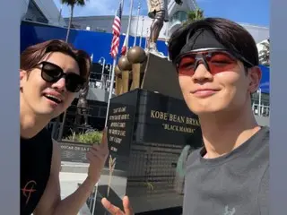 東方神起昌珉與 SHINee 珉豪在洛杉磯晨跑