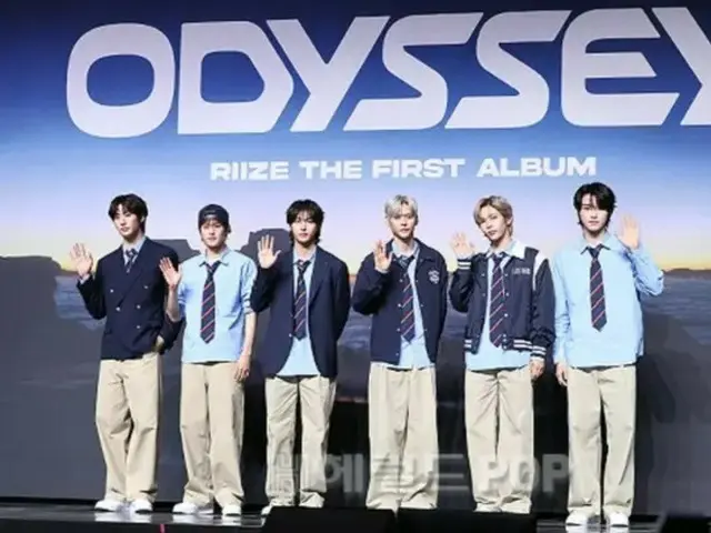 「RIIZE」新專輯《ODYSSEY》發行首周銷量達180萬張…連續3年突破百萬銷售