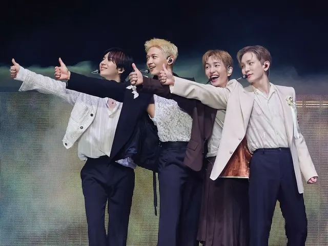 「 SHINee 」圓滿結束「 SHINee WORLD VII [ESSAY] 」......KSPO
 DOME 建築面積的十分之一用於搭建舞台（含影片）