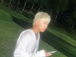FTISLAND 的李弘基在高爾夫球場表演...精彩的視覺效果