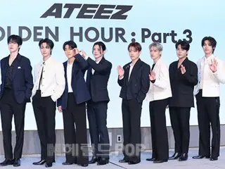 [照片] ATEEZ 舉辦第12張迷你專輯《GOLDEN HOUR: Part.3》發行記者會