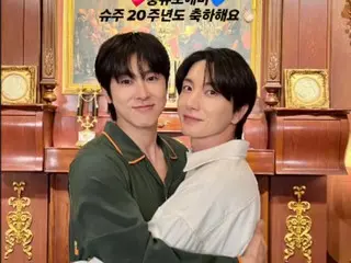 允浩 (U-KNOW) & 利特，隊長的溫暖擁抱...“東方神起”&“SUPER JUNIOR”，永遠