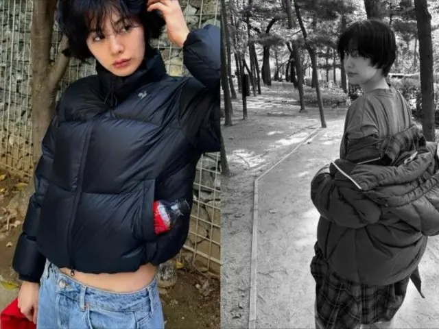 娜娜（前AFTERSCHOOL成員）即使天氣寒冷也從不放棄時尚：“日常冬季穿搭”