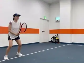 演員孫藝珍公開打網球的影片…「美里的興趣是網球」（含影片）