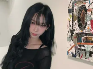 “aespa” Karina 走下舞台時散發著純粹的美麗…“美麗的鎖骨線條”