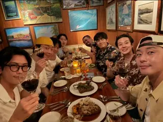 演員樸敘俊透露了他與「Wooga家族」成員共度的時光，其中包括BTS的V、ZE:A的樸炯植和崔宇植。